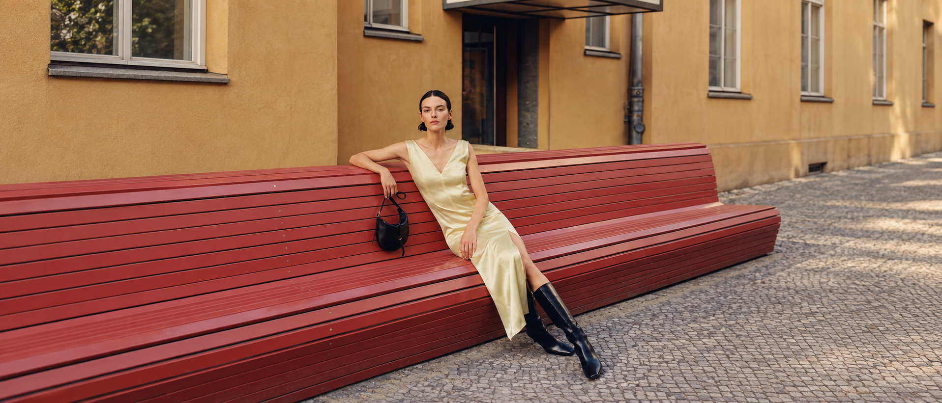 Everyday long silhouette fashion