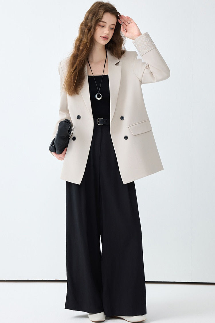 Elegant Mid-Length Office Blazer